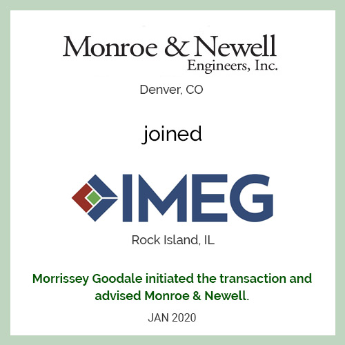 Monroe & Newell joined IMEG