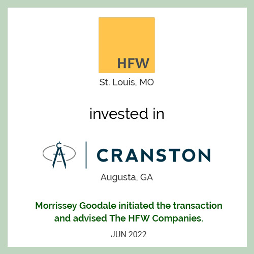 The HFW Companies invested in CRANSTON